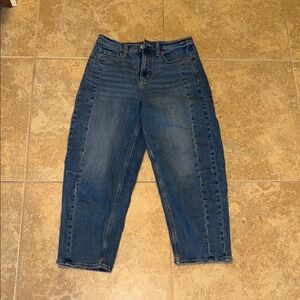 Old Navy Women's Blue Ankle Jeans